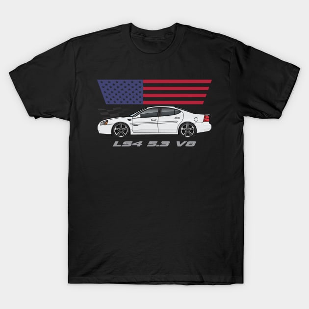 LS4 white T-Shirt by JRCustoms44